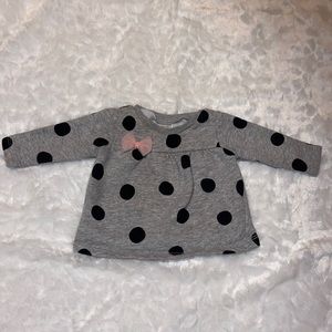 Baby Girl Long Sleeve Top Size 3 Months